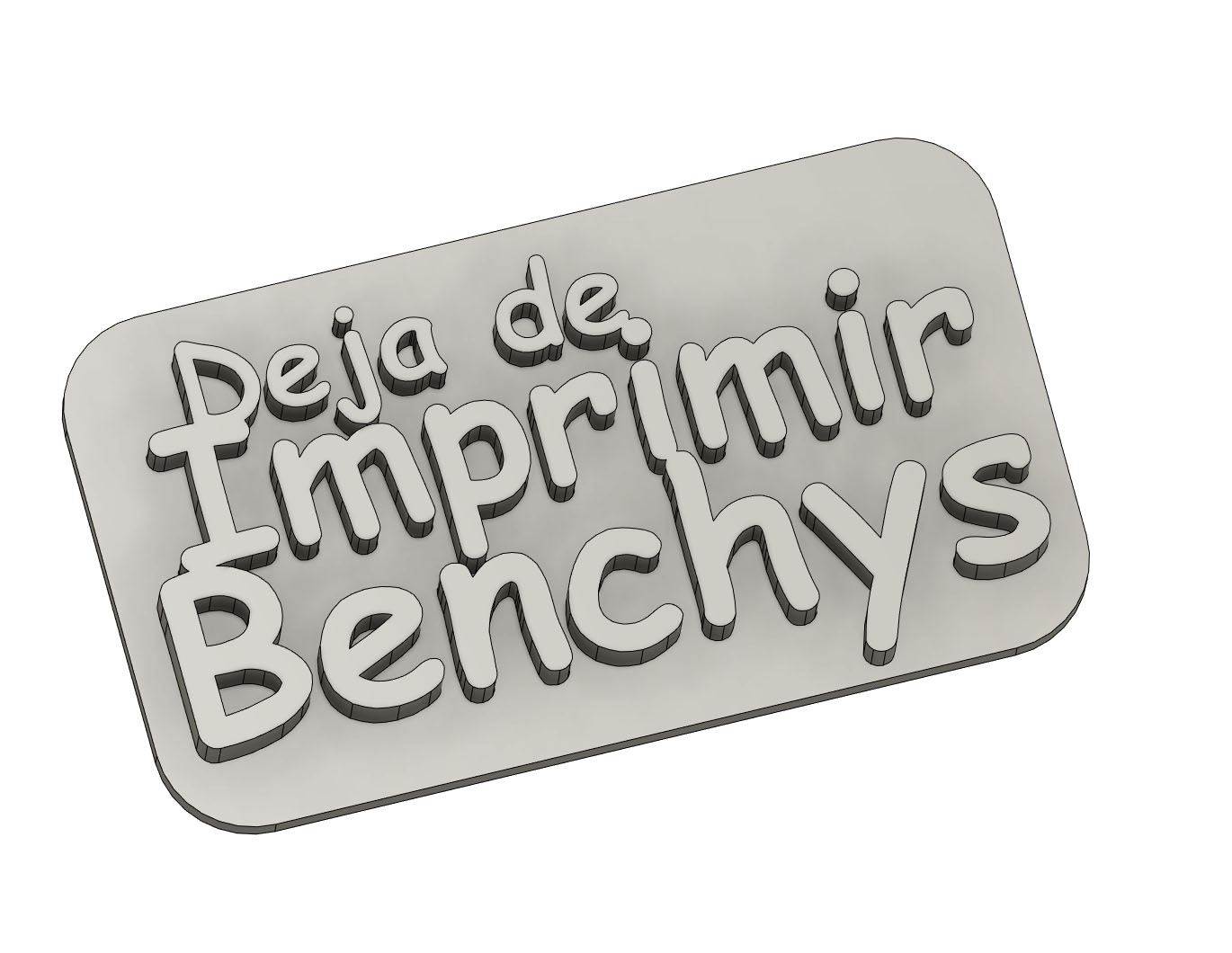 Deja de Imprimir Benchys - BricoGeek
