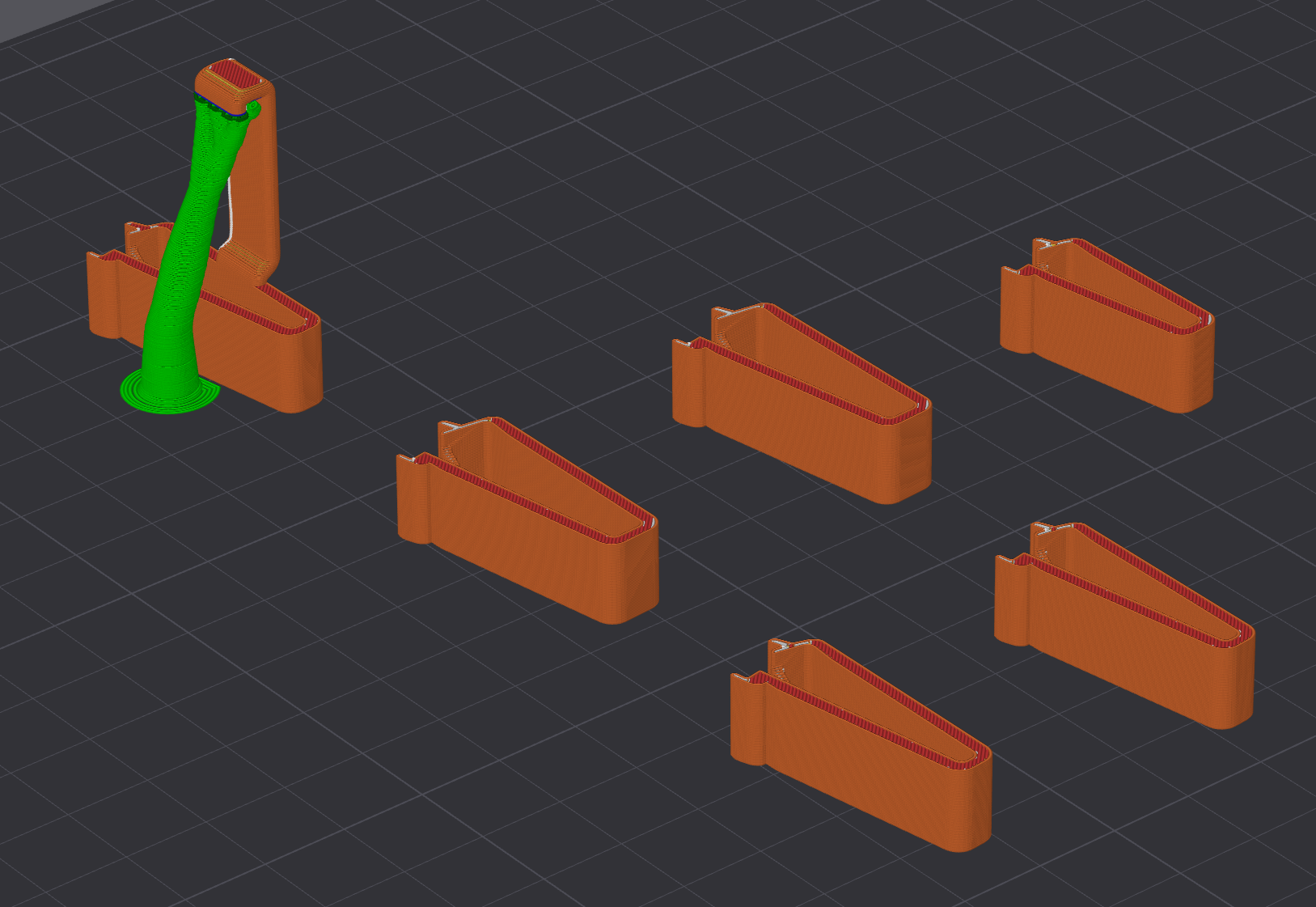 Miniatura 5 do modelo 3D Backpack Strap Clips