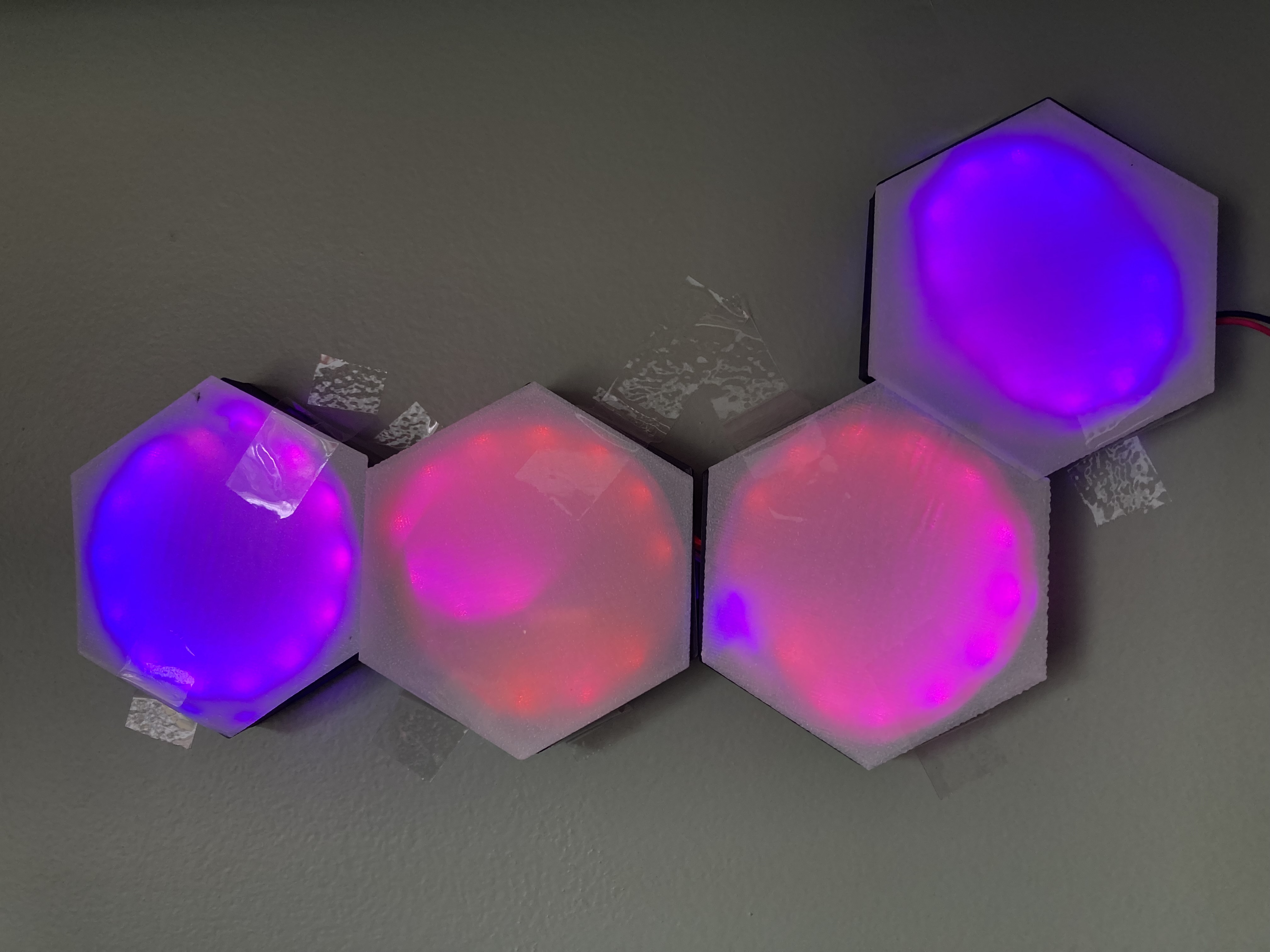 Hexagonale LED Panel / Diffuser