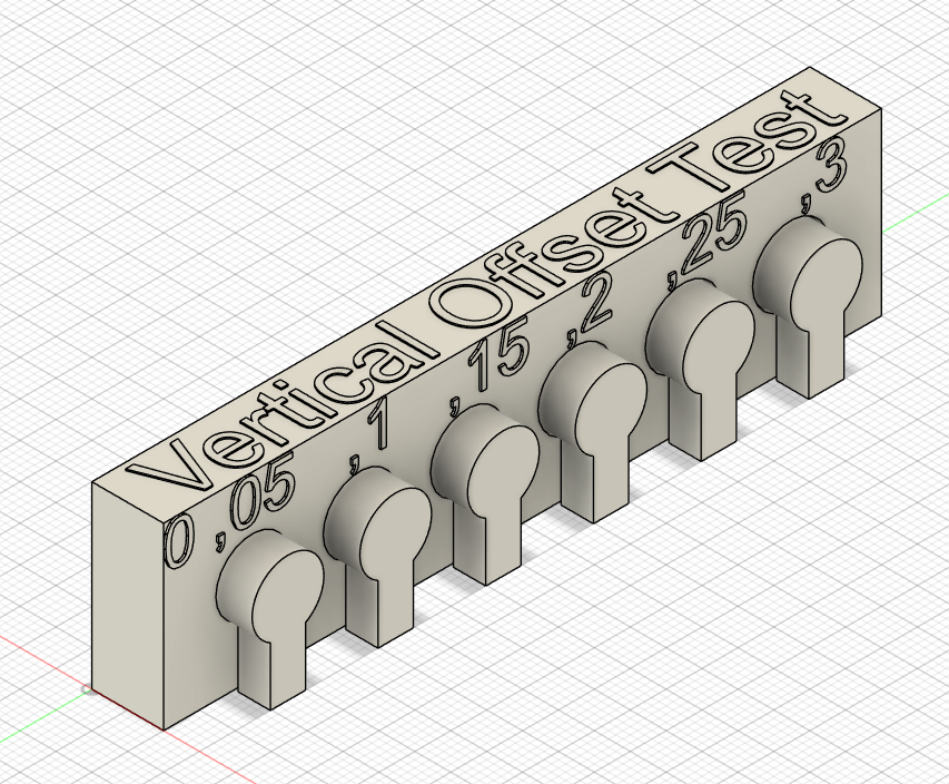 Vertical Offset Test