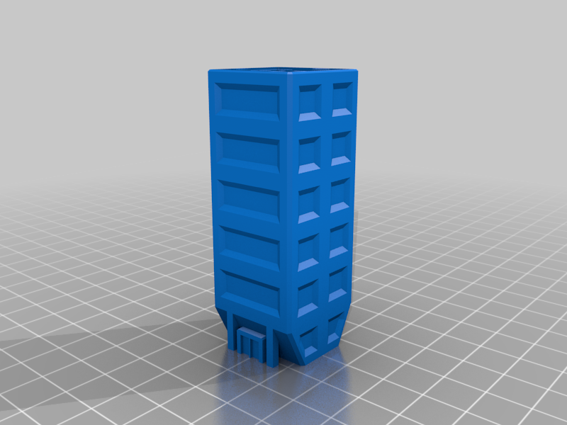 Office Building for 6mm Scale (1 Hex, Level 3 for CBT) by Jim The SOG ...