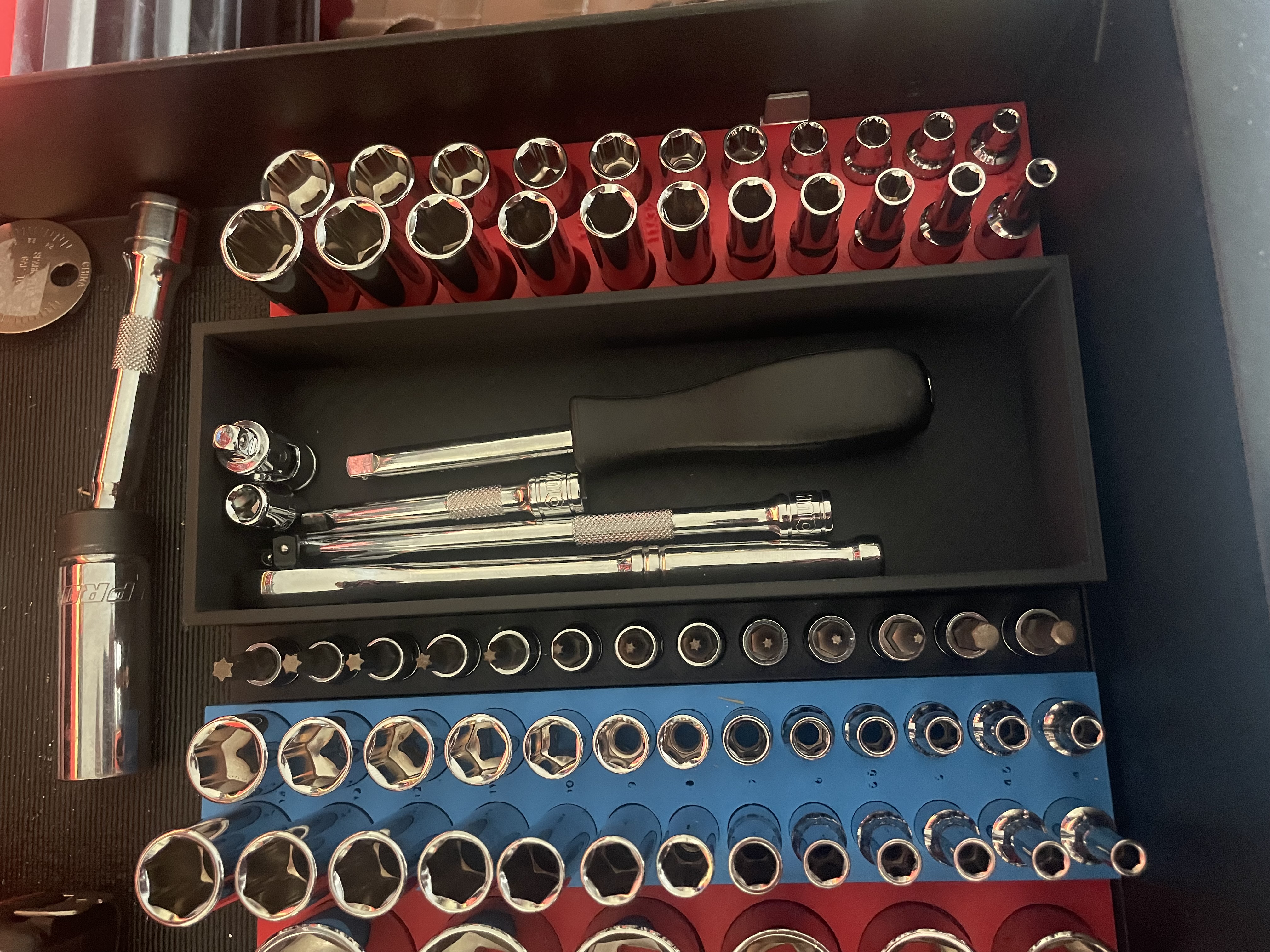 Quinn 3/8 Master socket set tray