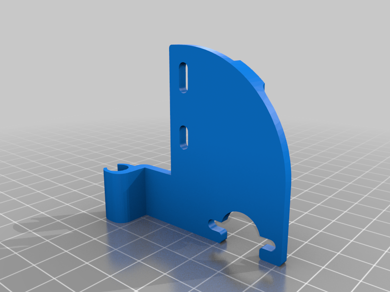 Filament runout sensor mount with cable grip