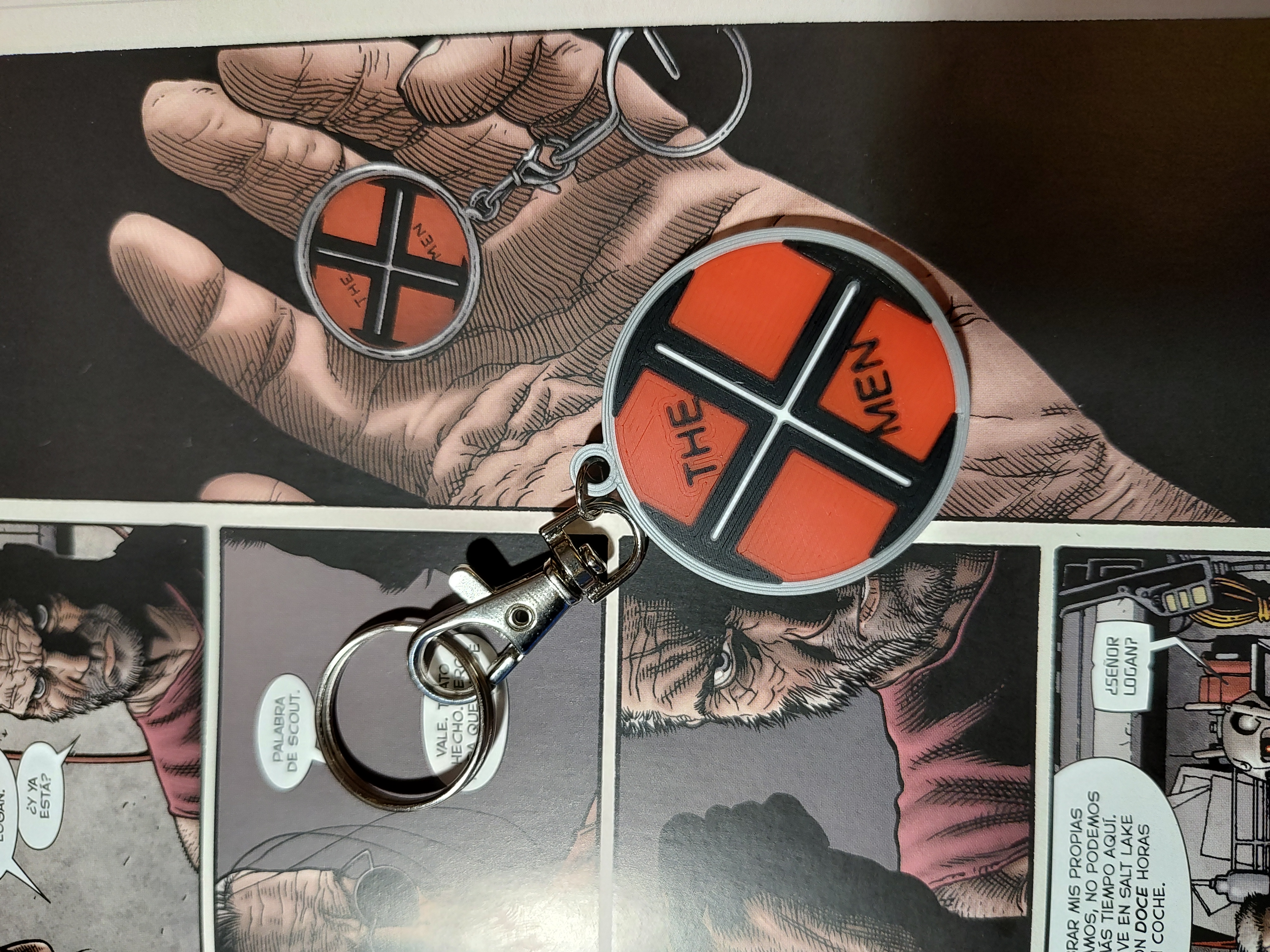 Xmen keychain from "Old Man Logan"