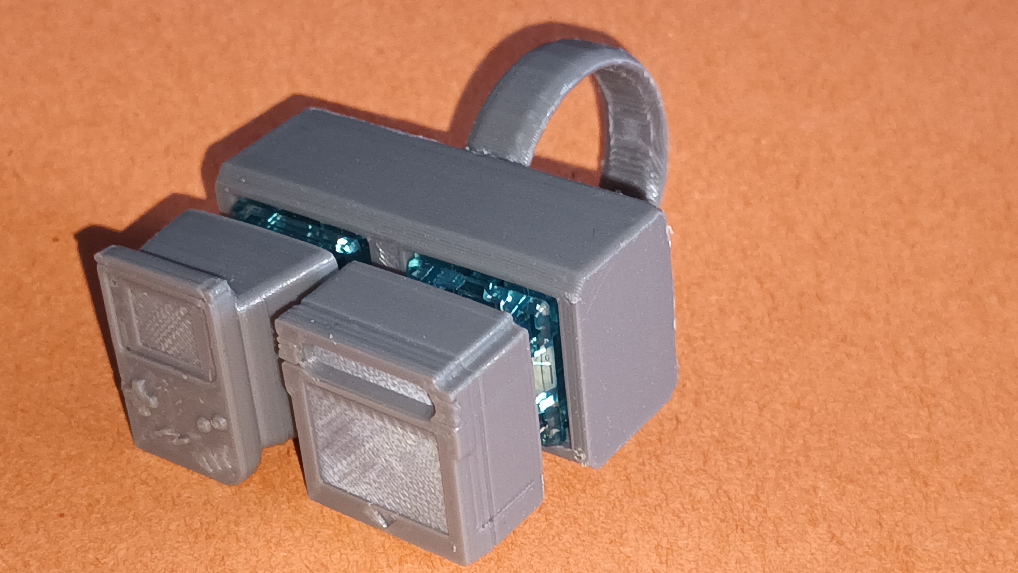 Double Keyswitch Fidget Ring — thumbnail 3