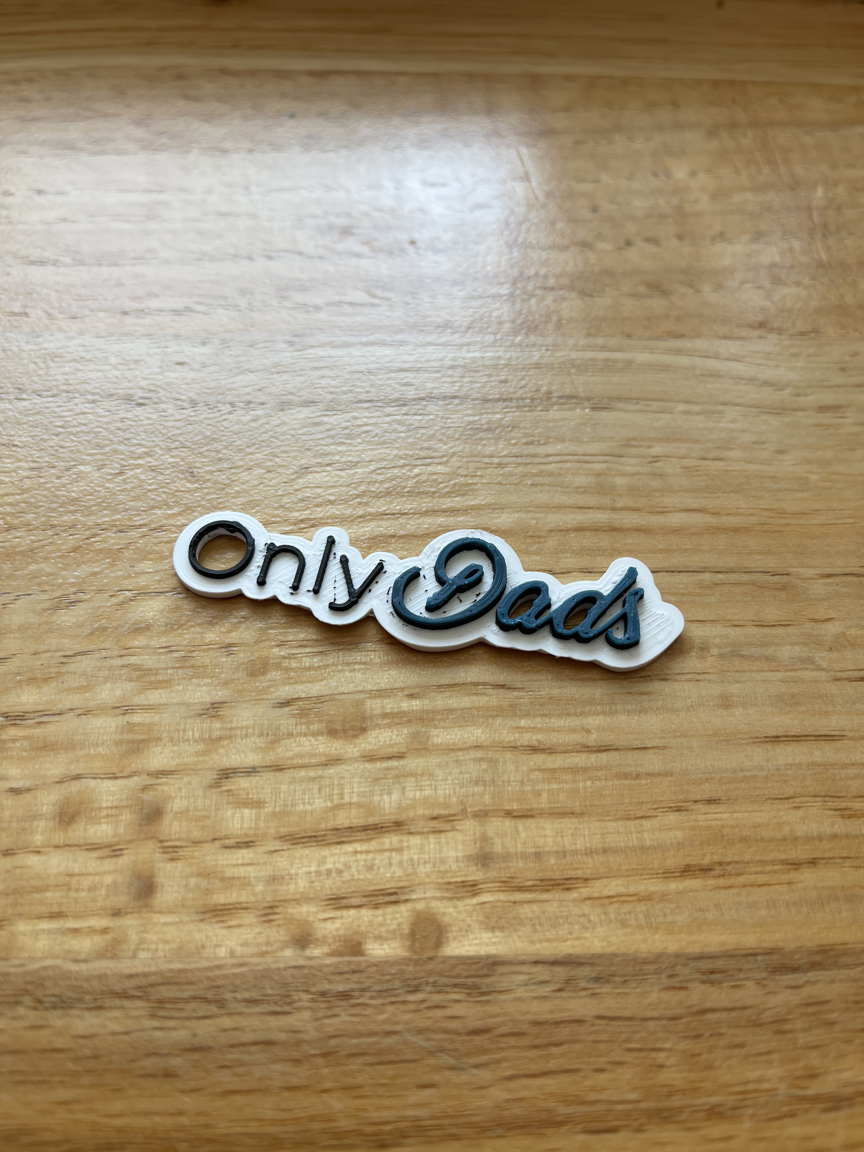 Only Dads Keychain