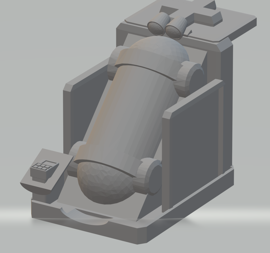 FHW: Cryogenic tanks v1 basic (28 mm scale)