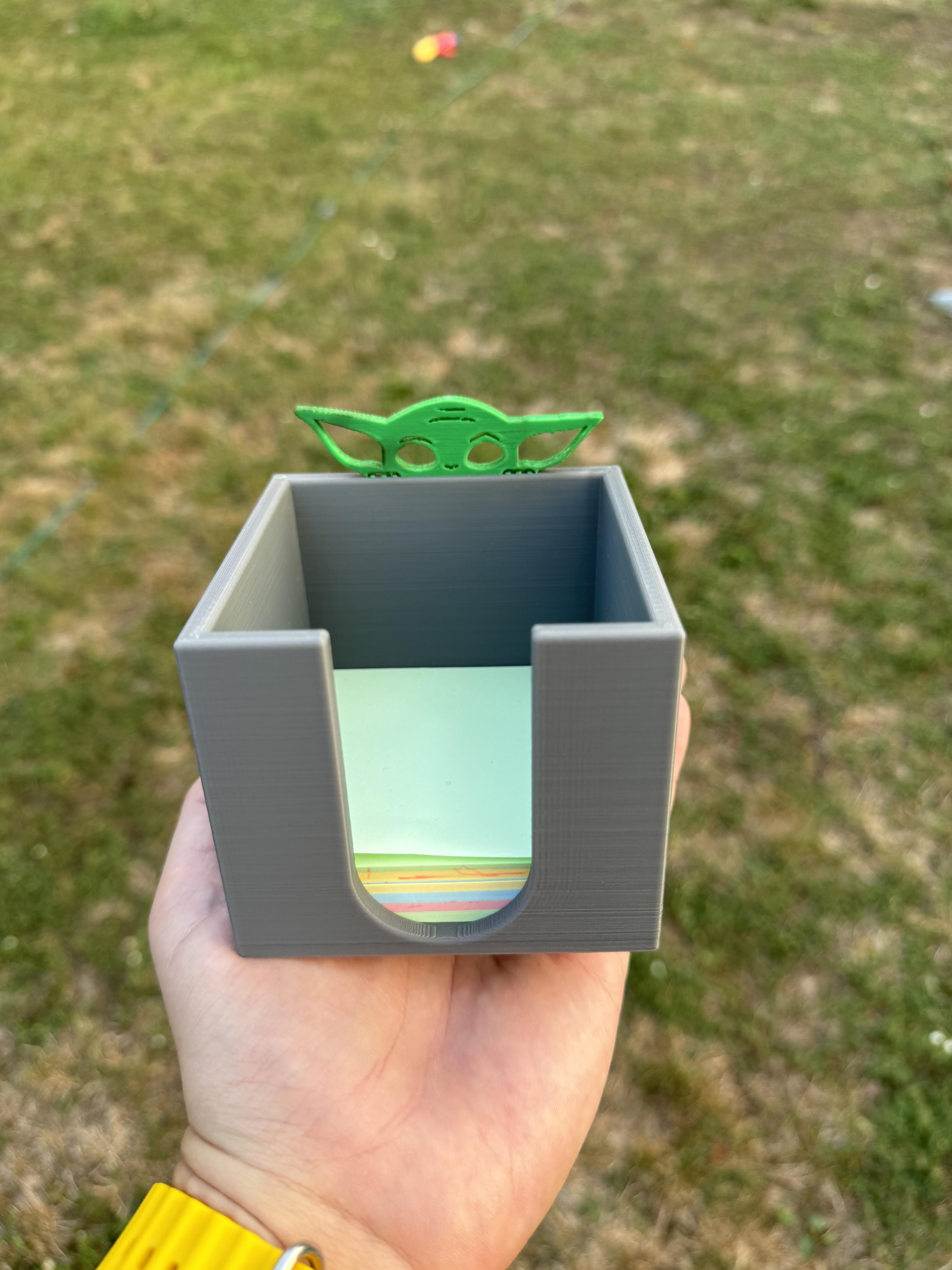 Yoda Sticky Note Holder
