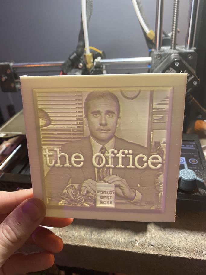 The Office lithophone