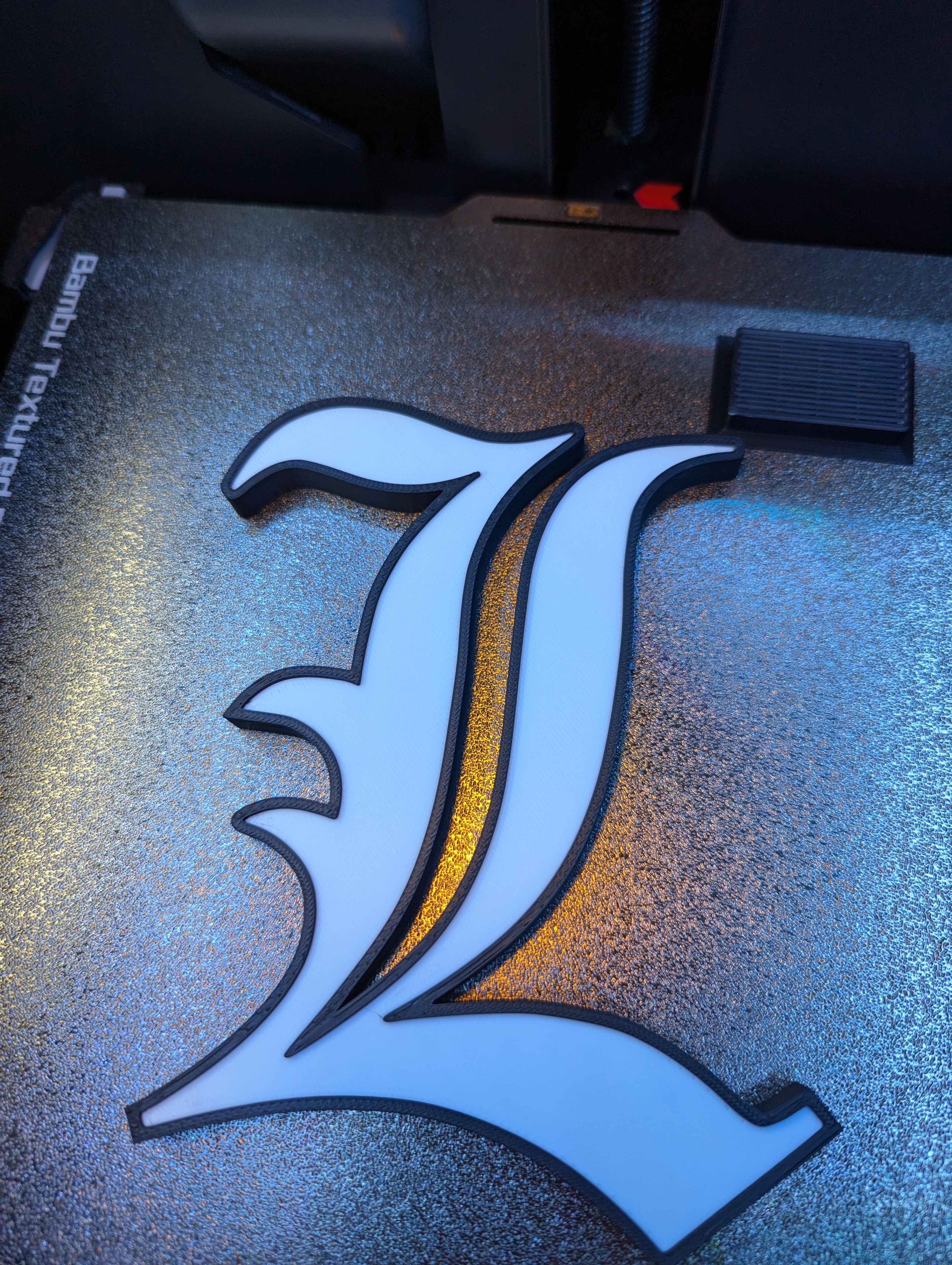 Miniatura 3 do modelo 3D L logo Death Note