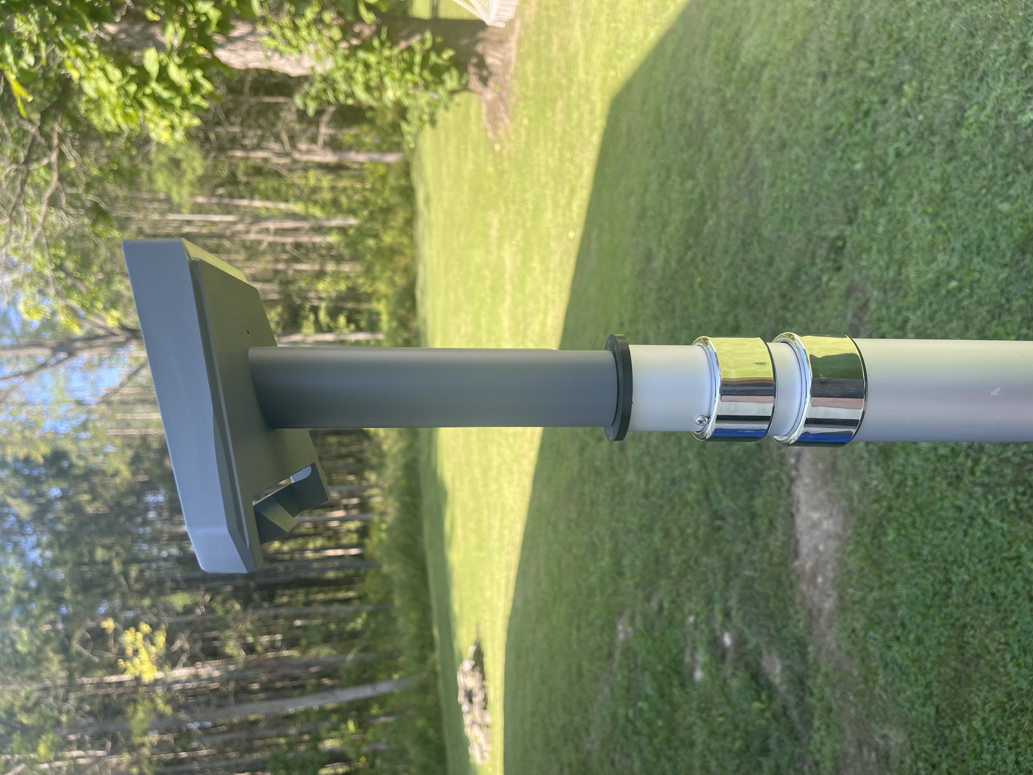 Harbor Freight Flag Pole Bushing for Starlink Wall Mount Tube