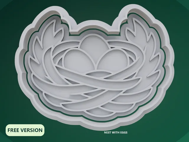 Phoenix Rebirth Cookie Cutter STL – 3D Print Biscuit Mold