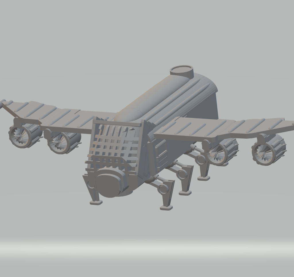 FHW: Proto type Flying transport