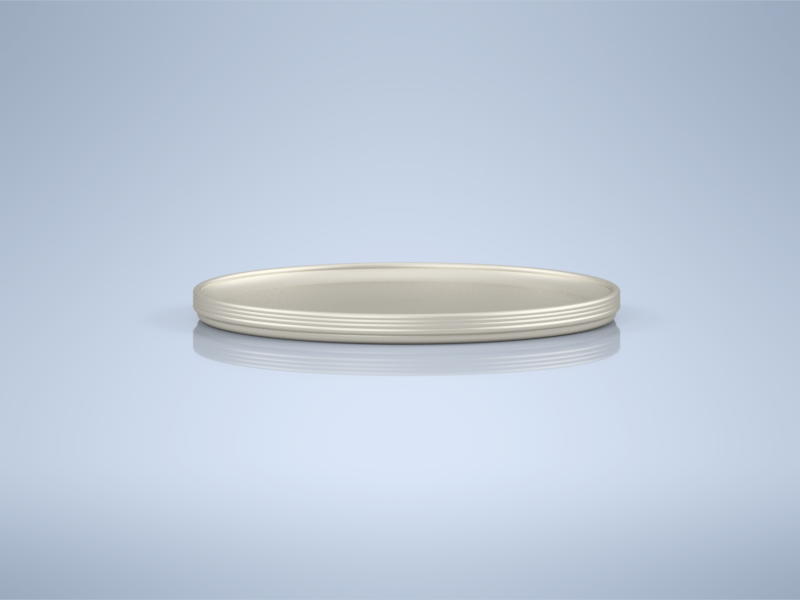 Modern key plate (easy to print)