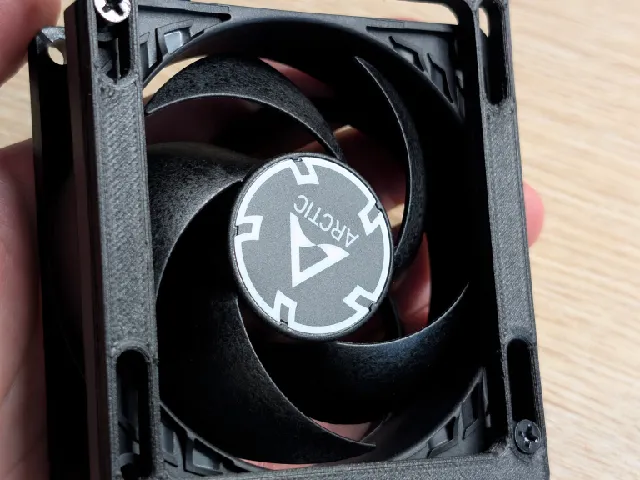 Jonsbo N3 80 fan mount for PCI-E card