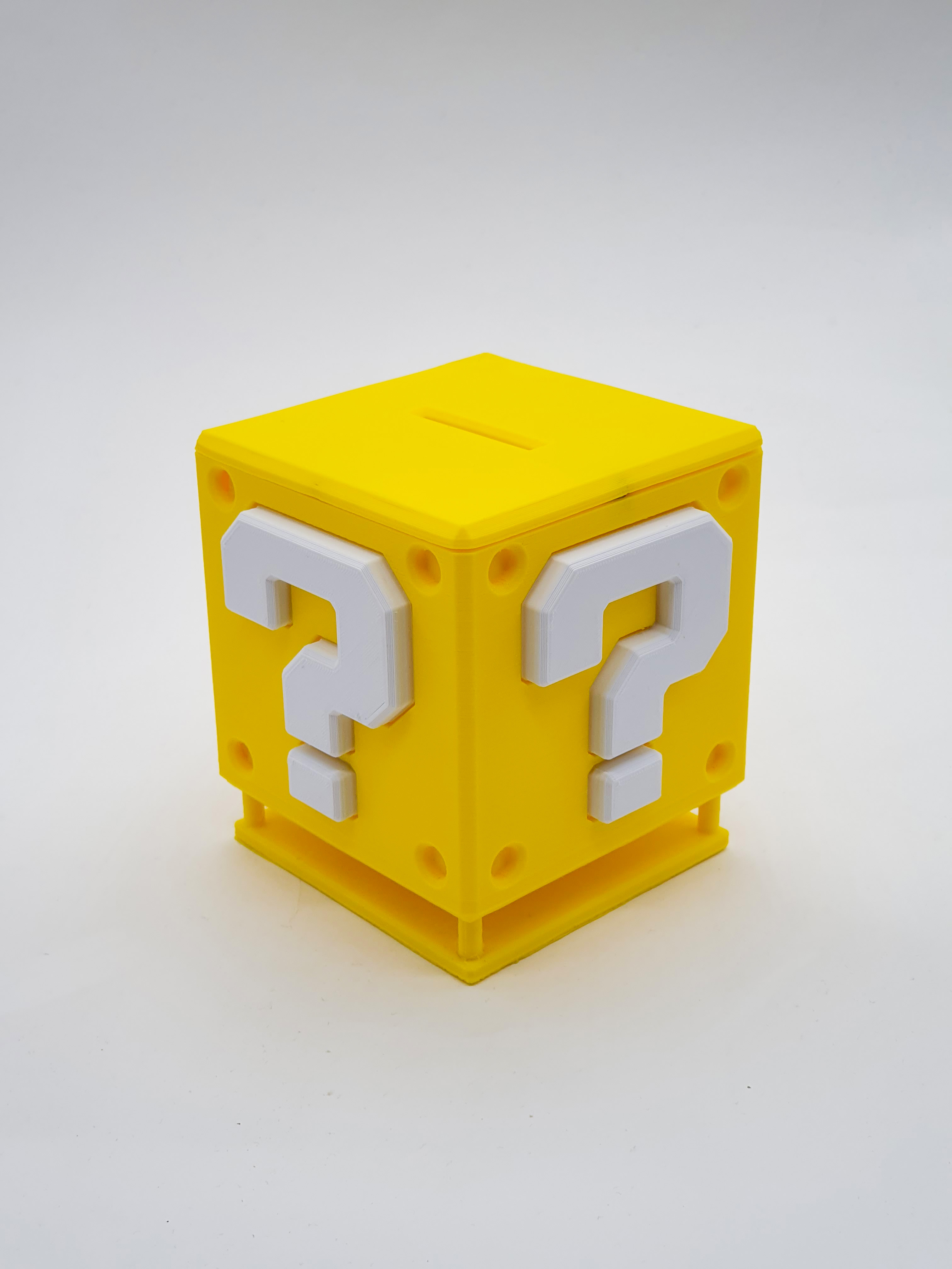 Super mario box piggy bank
