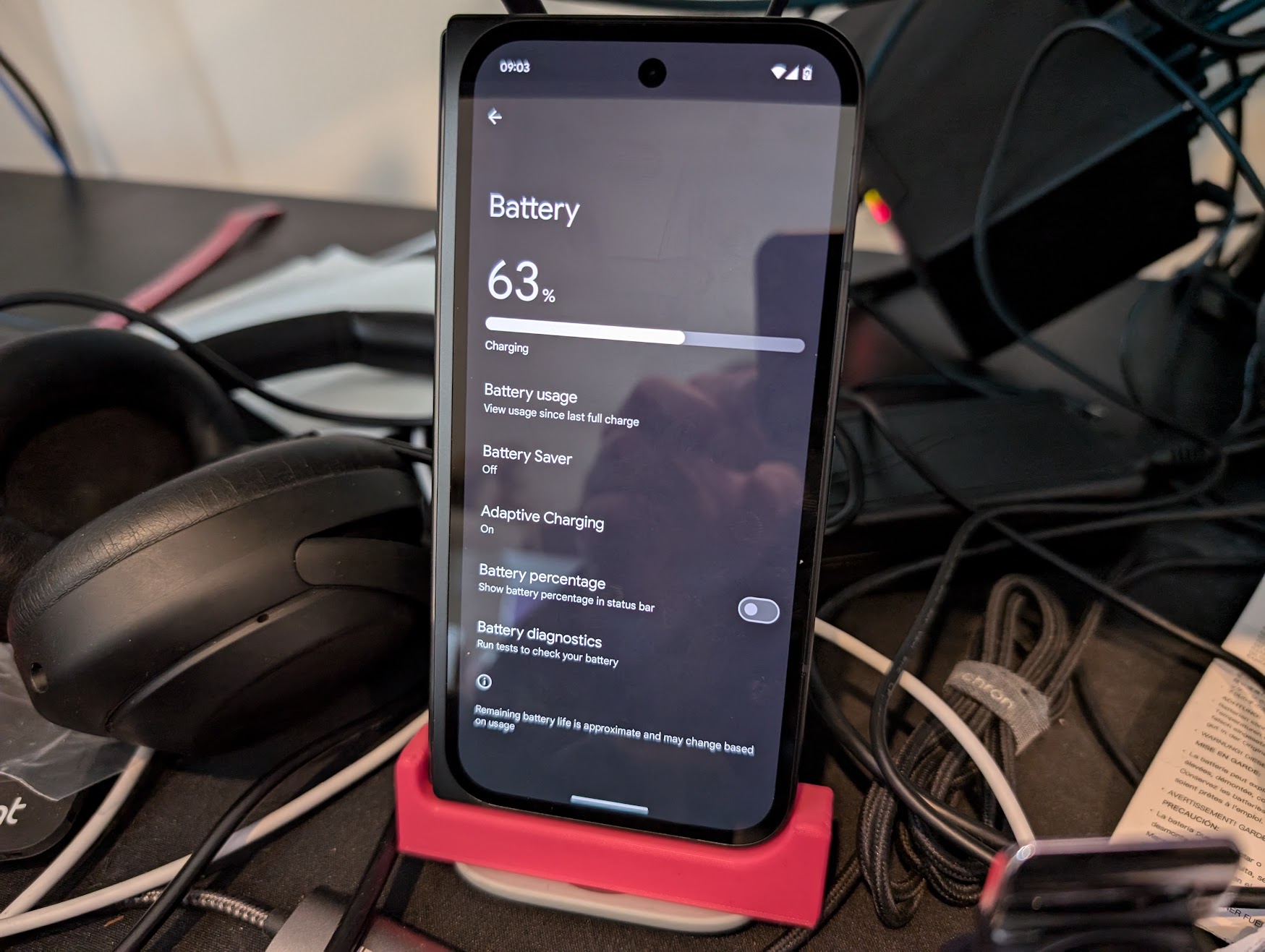 Pixel 9 Pro Fold - Pixel Stand 2 spacer + alignment