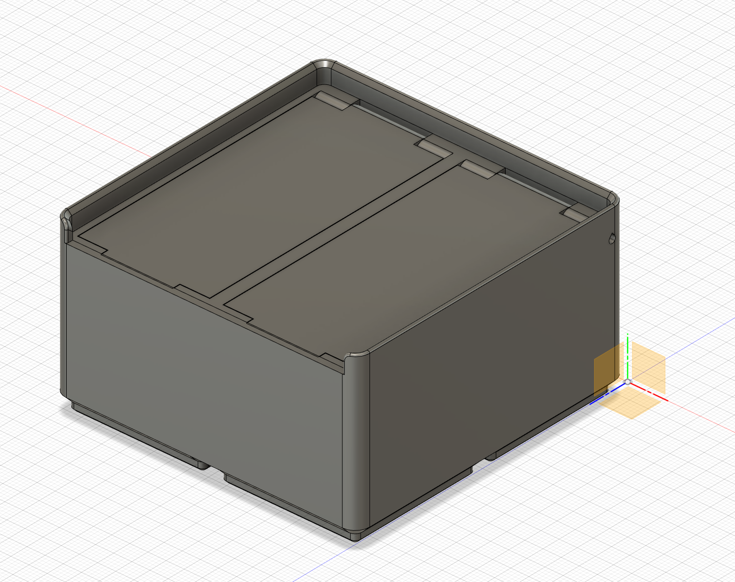Miniatura 5 do modelo 3D Parametric gridfinity storage sub-bins with snapping lids