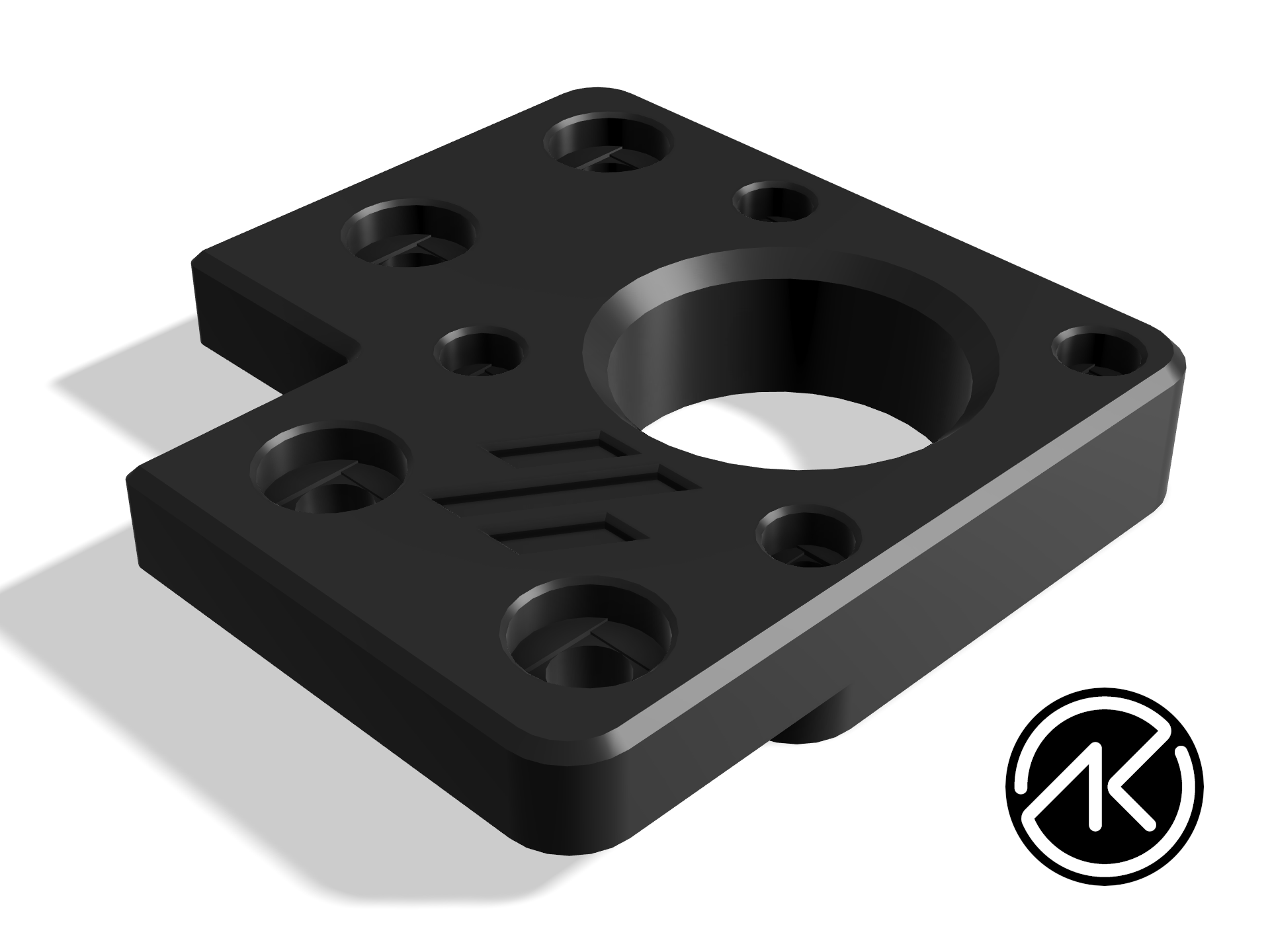 Voron Trident (AK Stealth Wires) inverted electronics stepper left