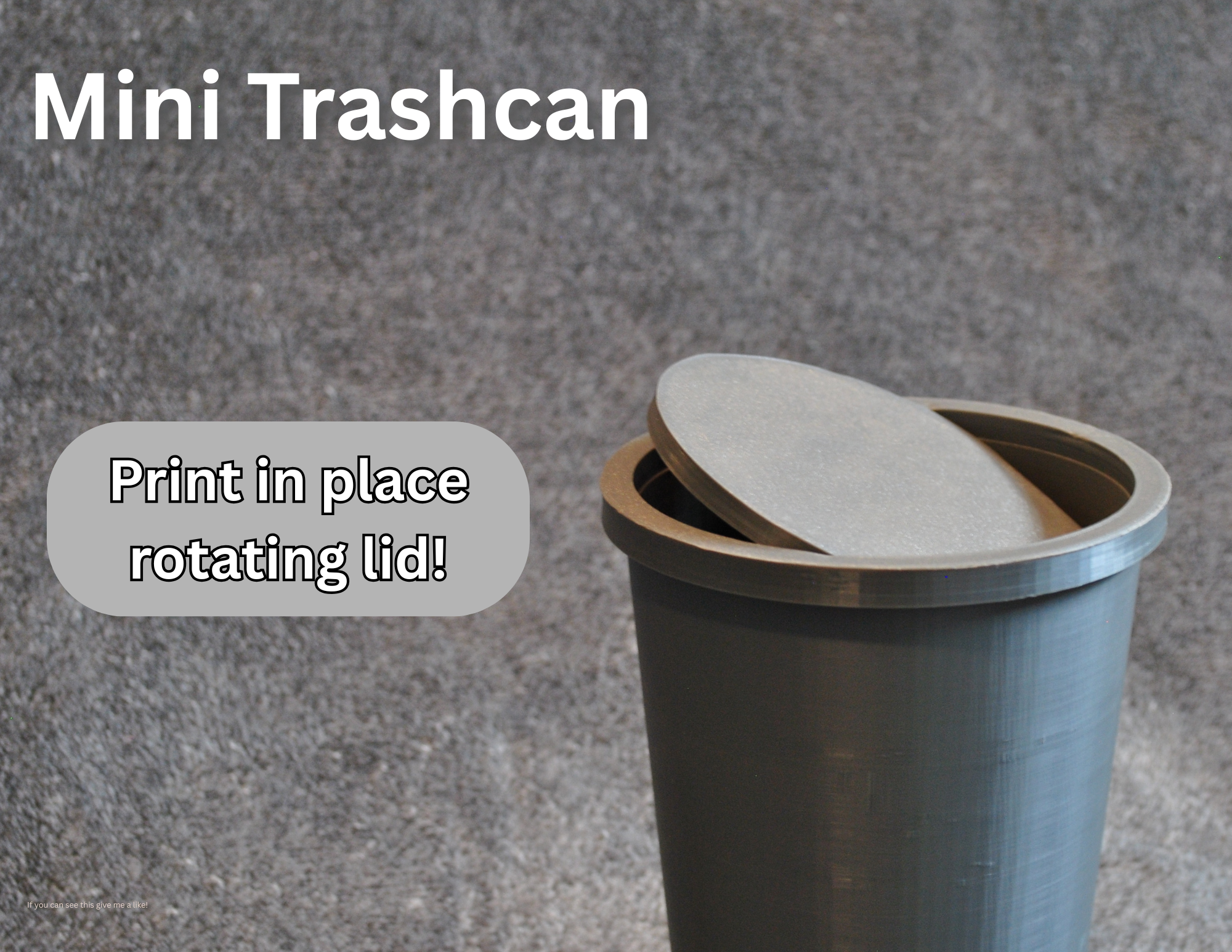 Mini Trashcan