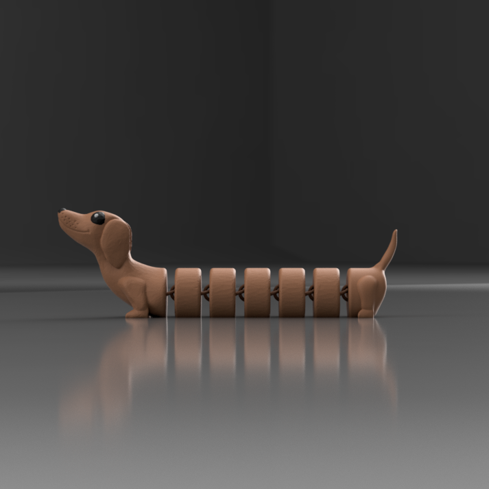 ARTICULATED DACHSHUND