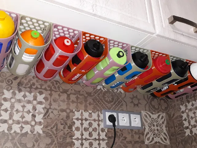 Under Desk holder for bottle