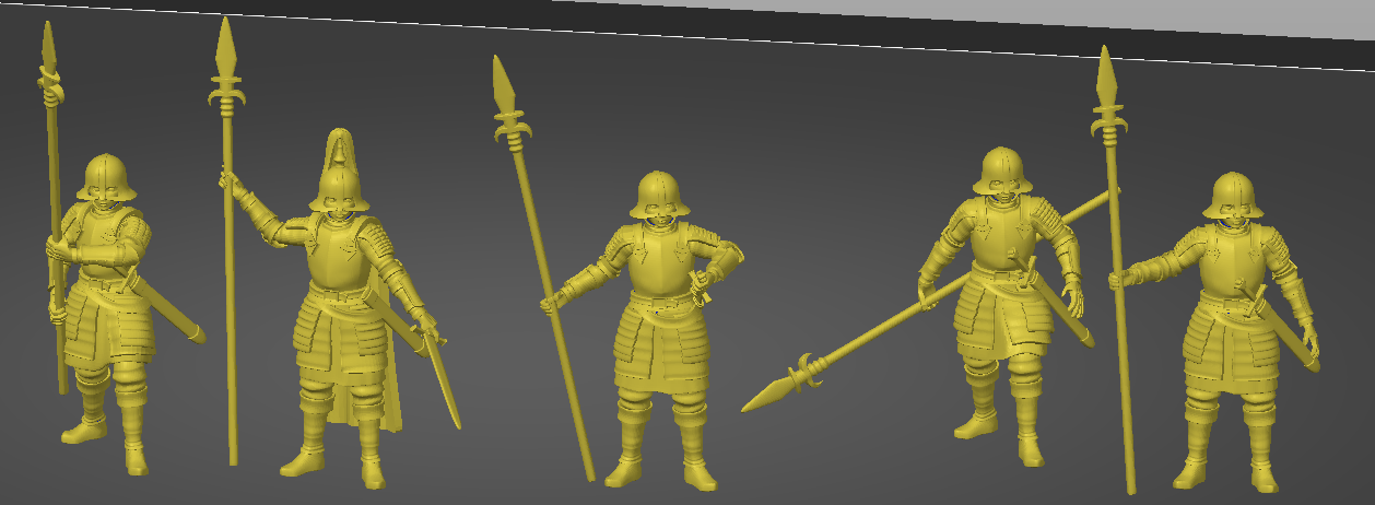 Town Guard Minatures