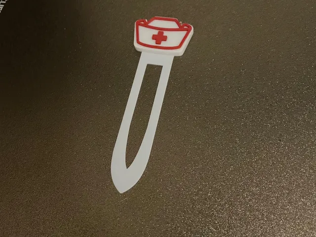Nurse cap Bookmark