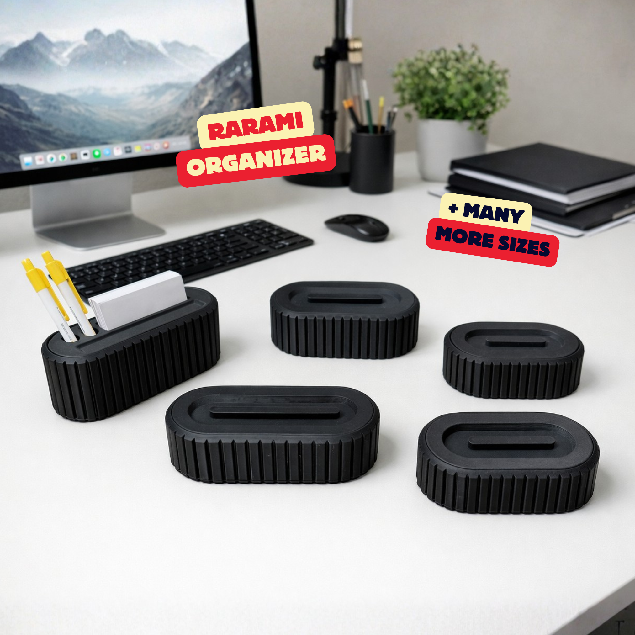 MODERN ORGANIZER (RARAMI) / COUNTLESS VARIATIONS / PEN HOLDER / OFFICE ORGANIZER / MODERN TRAY
