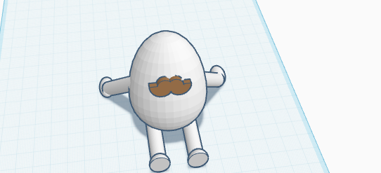 mini mustache egg buddy