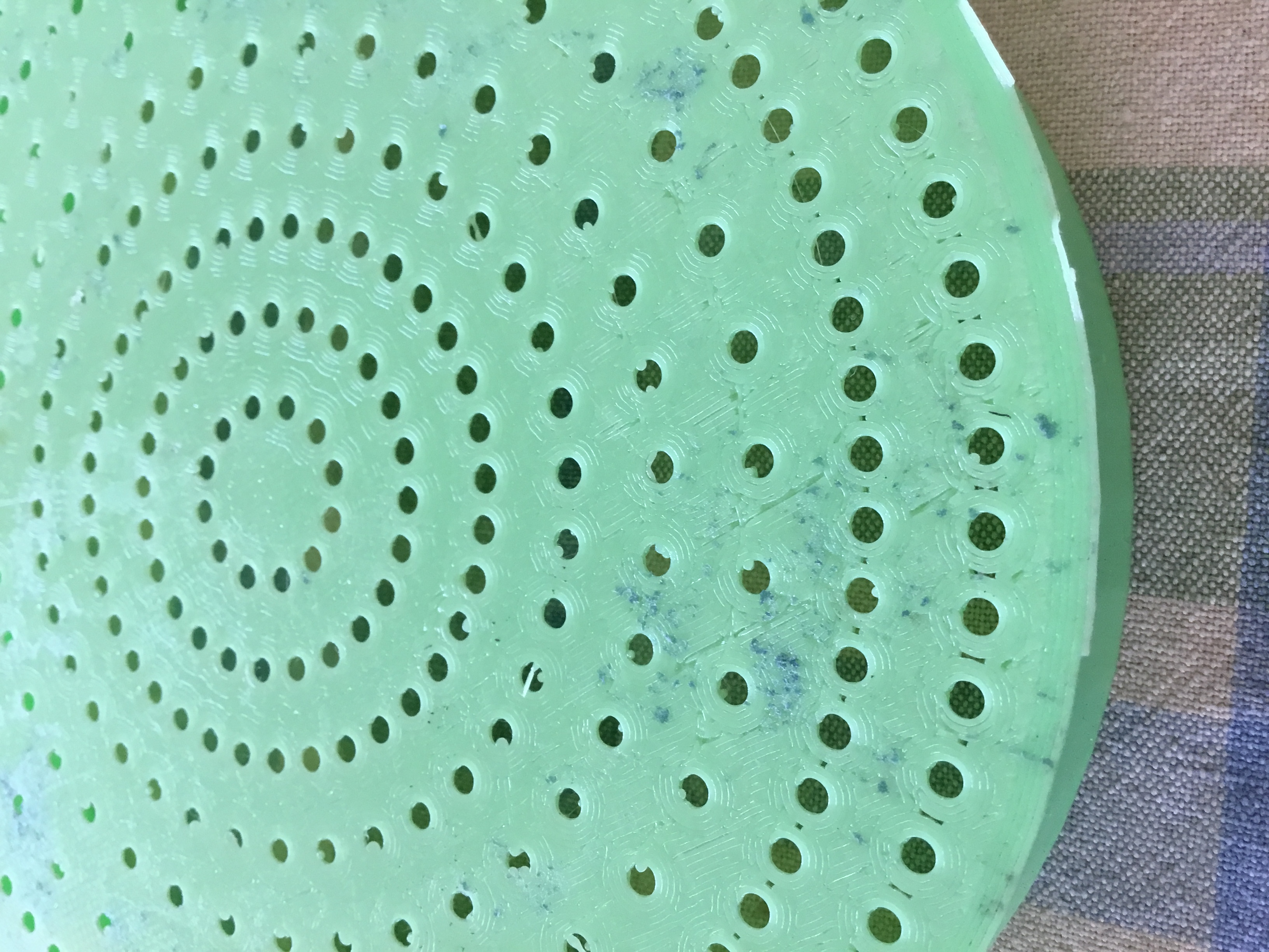 4mm yuvarlak delik (170mm çapında elek) (Sadece Plastik Aparattır!!!)