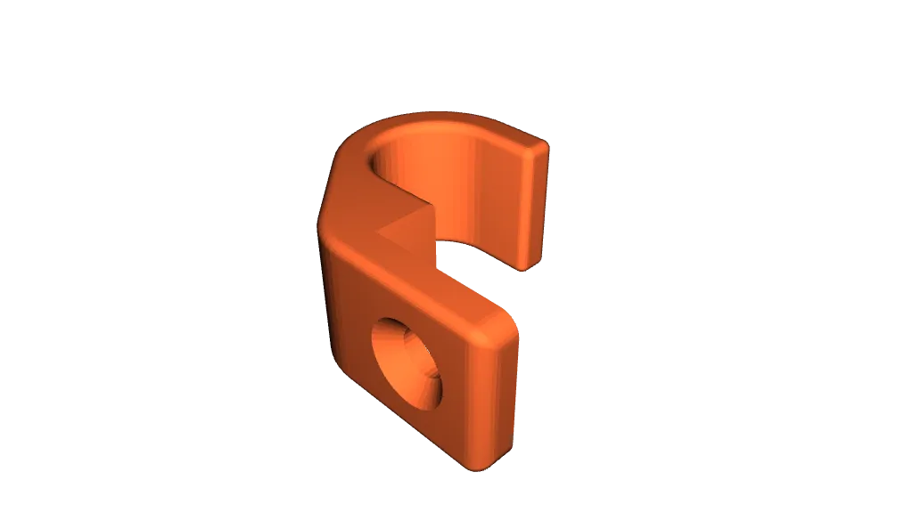 Armoured cable clip V2 by Uni a | Download free STL model | Printables.com