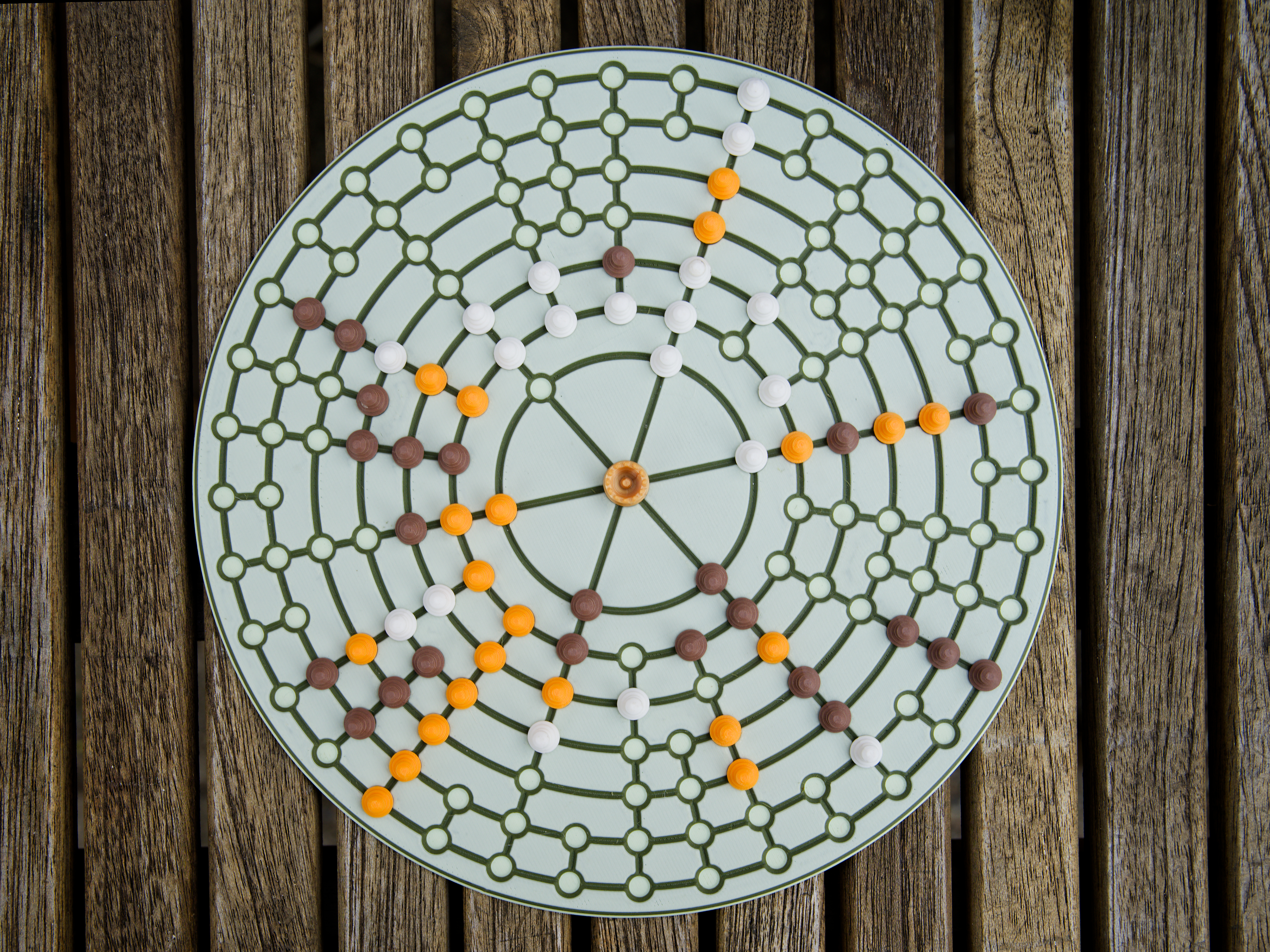 Magnetic Travel Fidchell for On-the-Go Ancient Gaming (up to 3 players)
