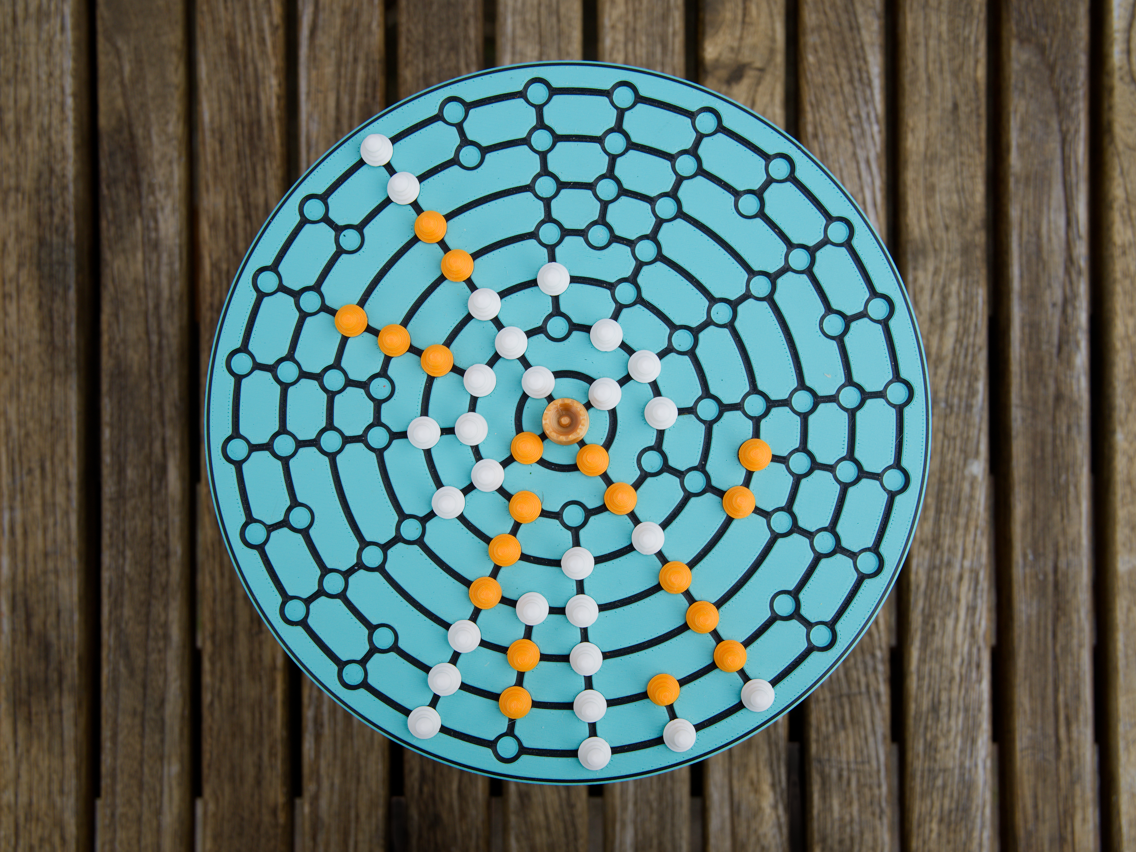 Magnetic Travel Fidchell for On-the-Go Ancient Gaming (2 players)