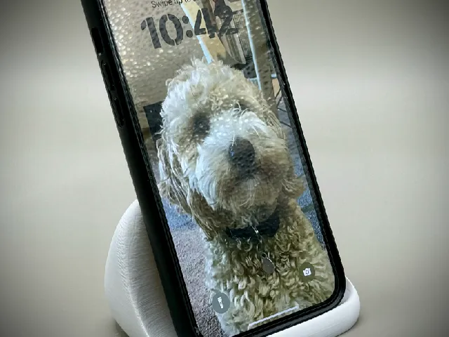 Beanbag Phone Stand / Holder (easy print)