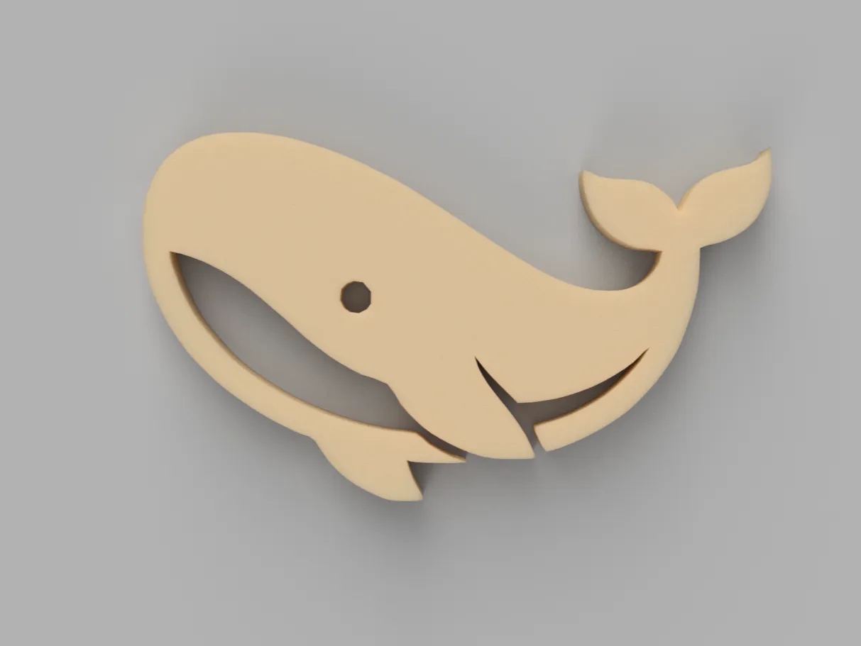 Just Whale by ozan | Download free STL model | Printables.com