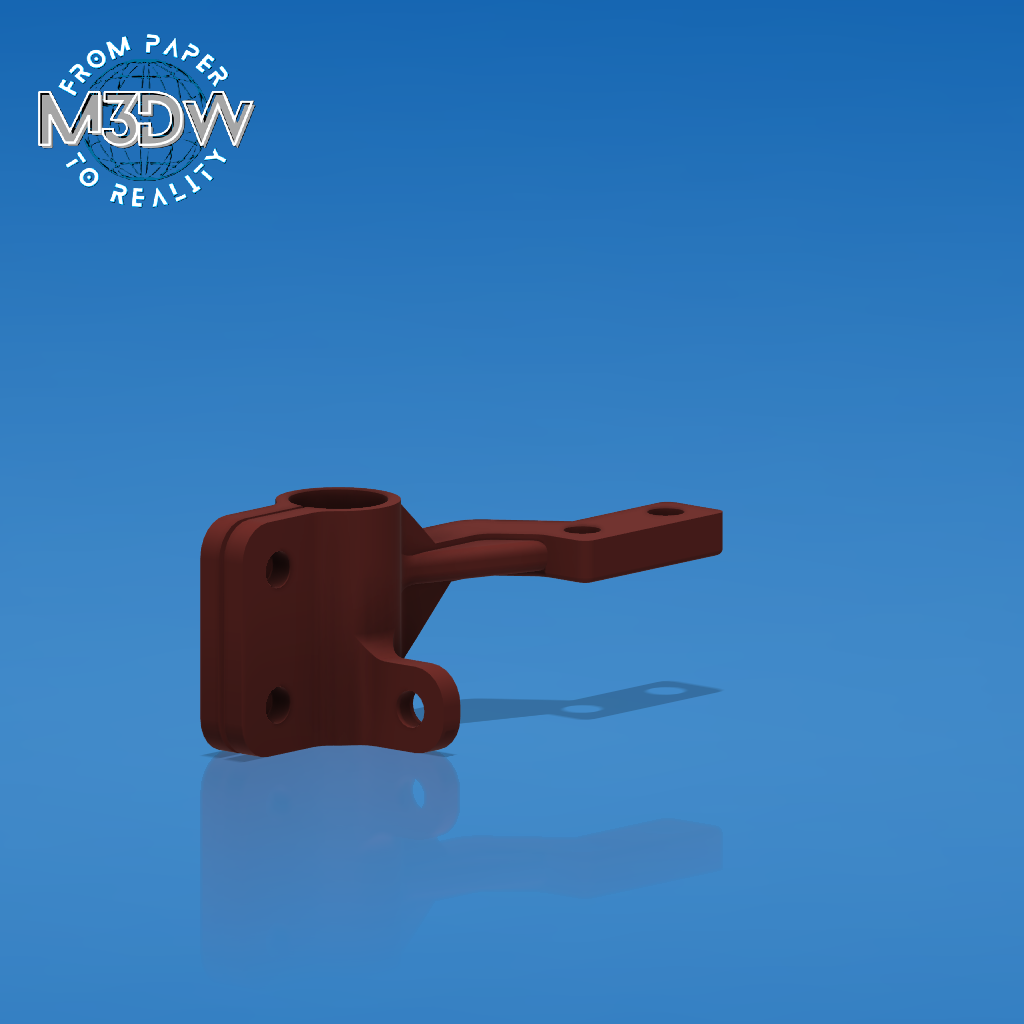 VZBOT Pinda Probe mount short and long version.