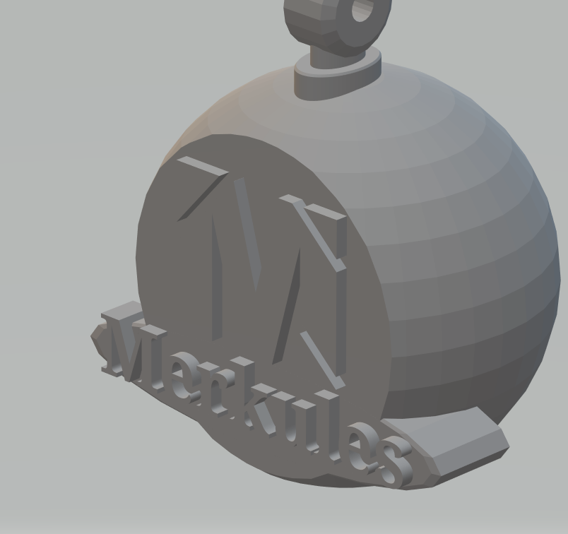 FHW: The MERK Ball christmas ornament
