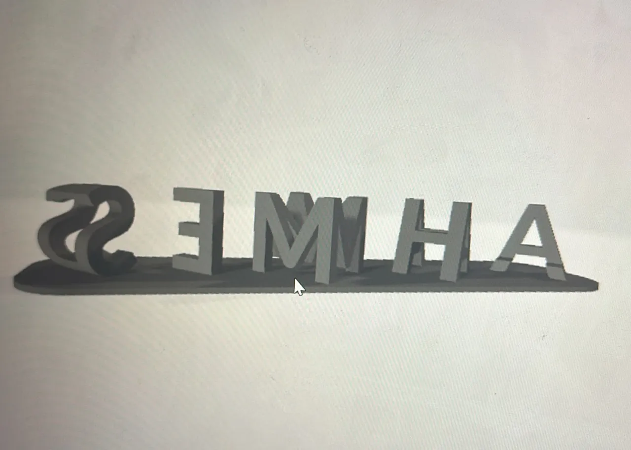 3d name dual by BL3d | Download free STL model | Printables.com