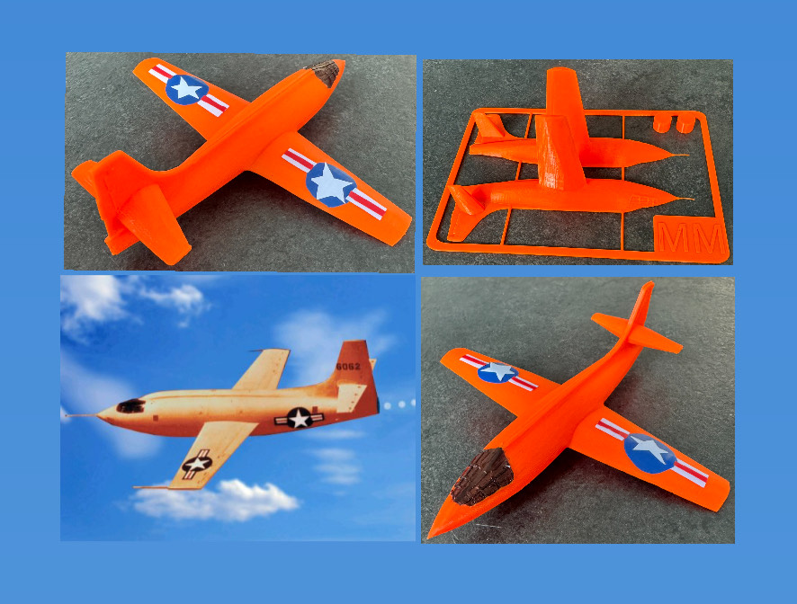 Bell X-1 kit card