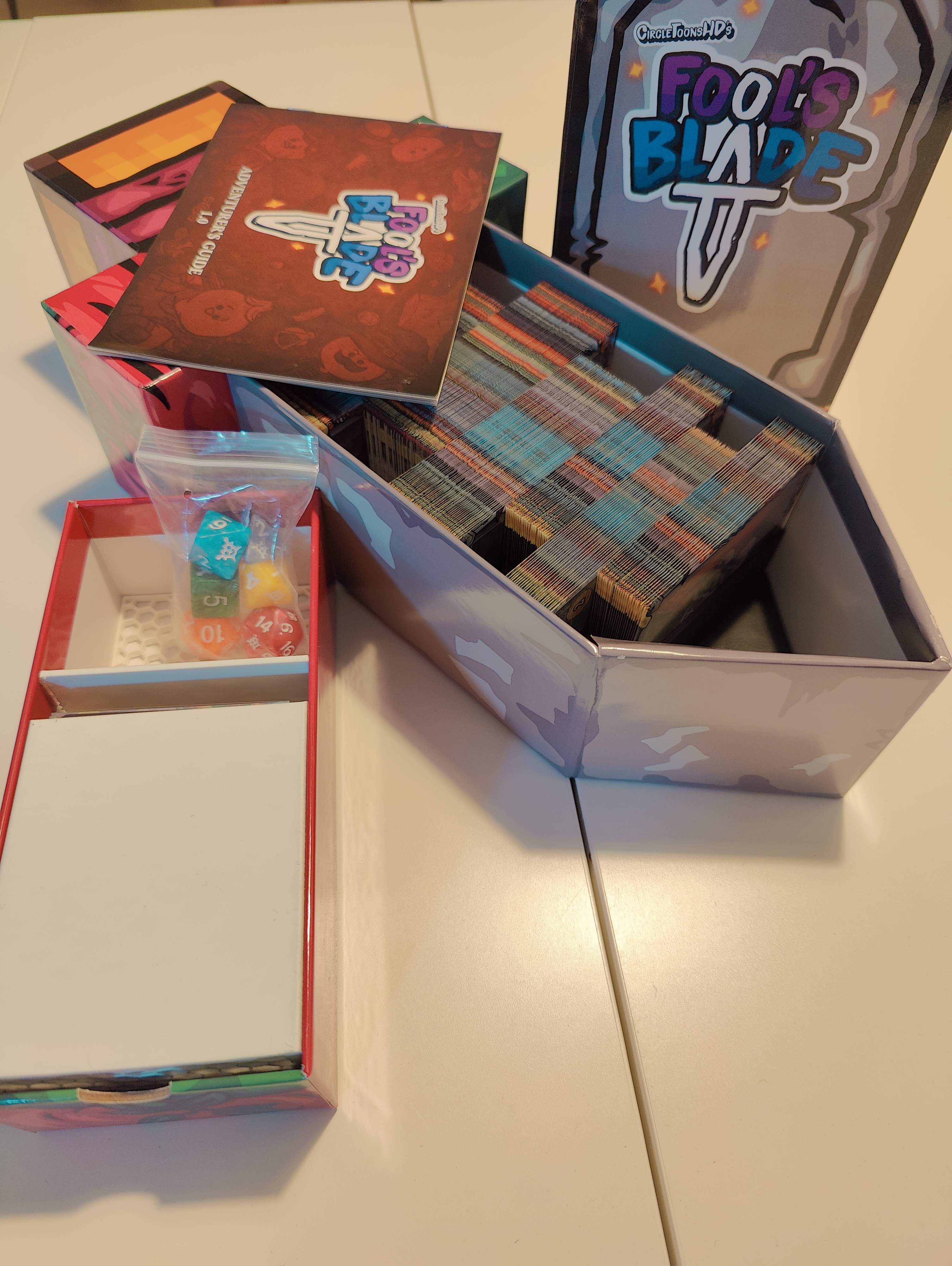Fool's Blade Custom Insert (Fits sleeved cards)