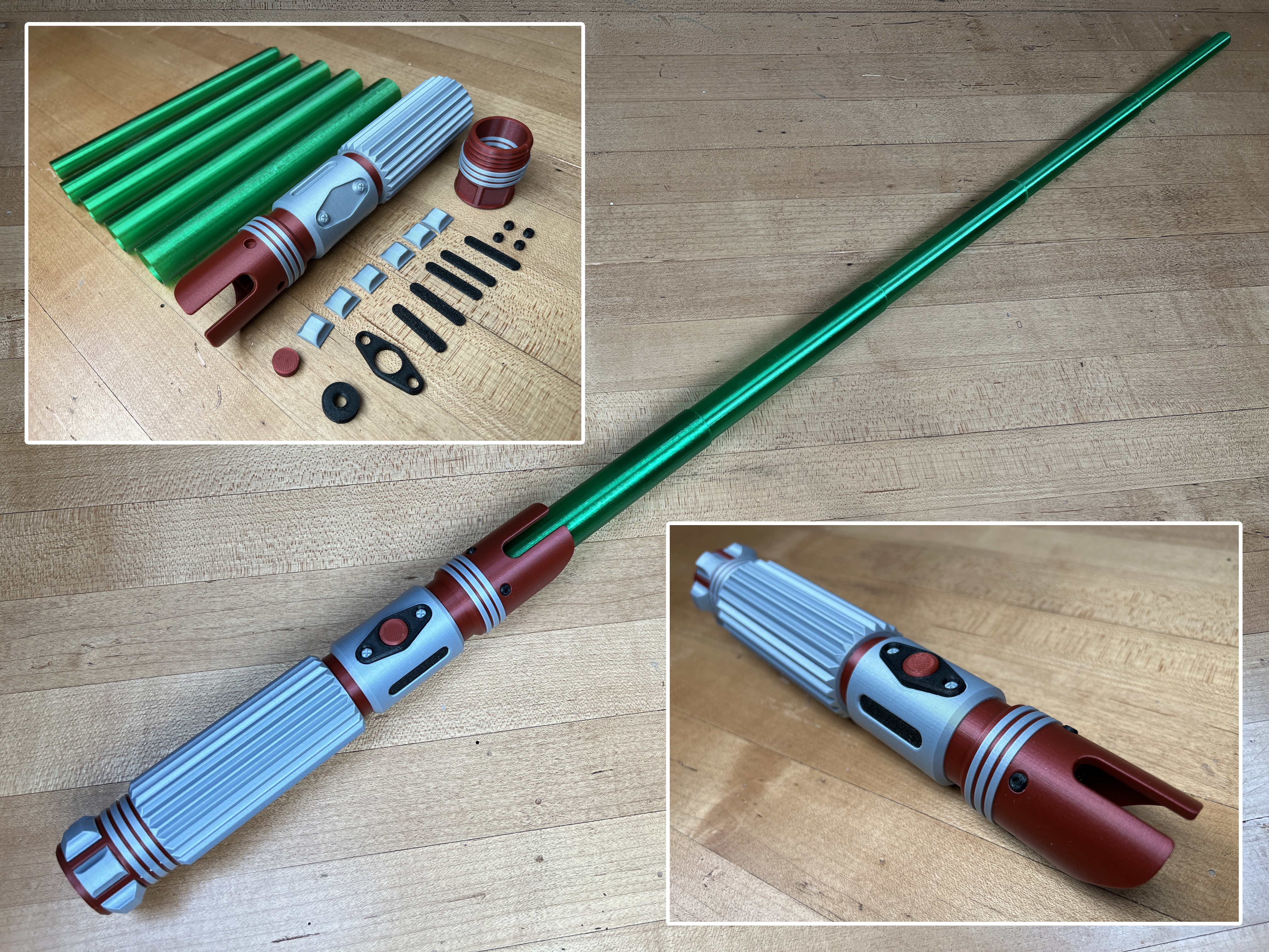 The Genesis Multi-Part Collapsing Lightsaber