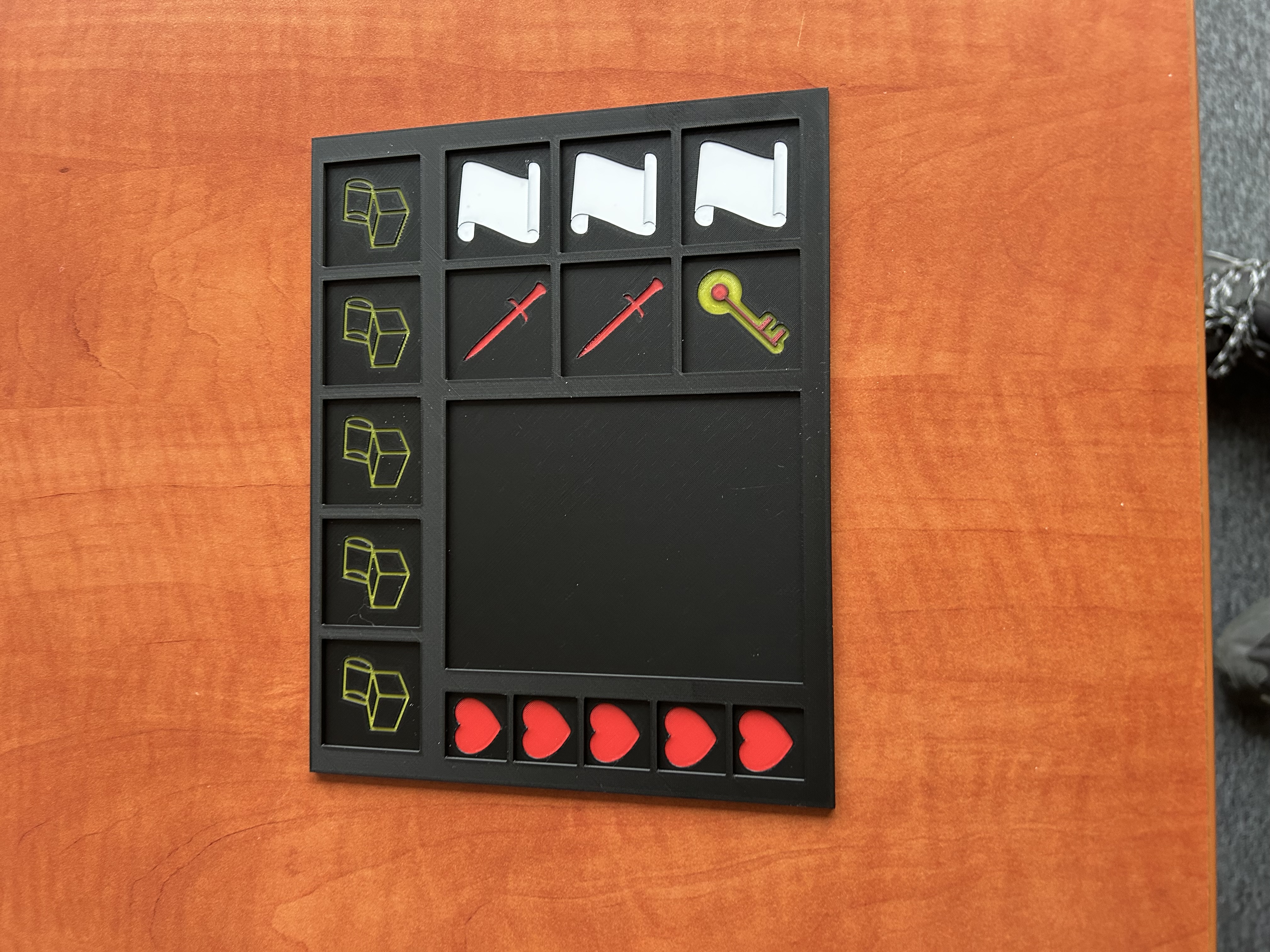 karak_player_sheet 3D model