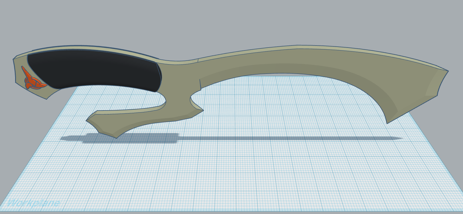Klingon Mek'leth 1 by Peter Ennist | Download free STL model | Printables.com