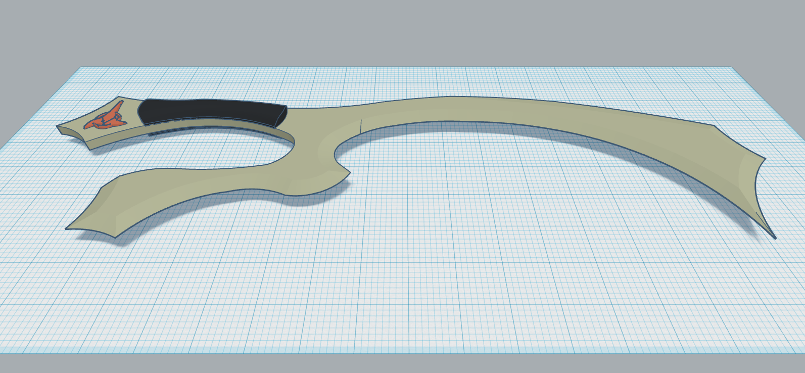 Klingon Mek'leth 2 by Peter Ennist | Download free STL model | Printables.com