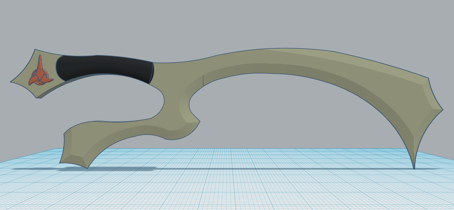 Klingon Mek'leth 2 by Peter Ennist | Download free STL model | Printables.com