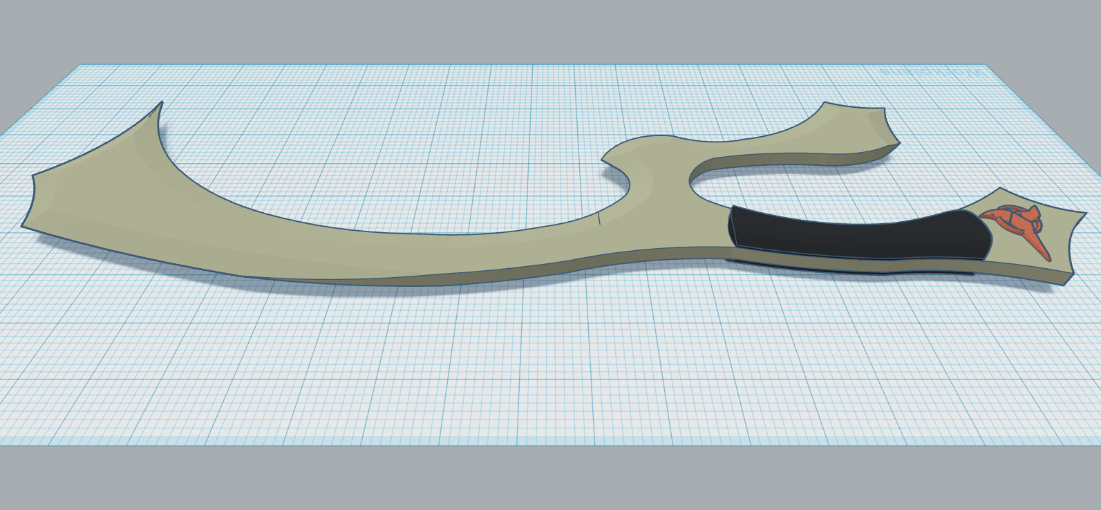 Klingon Mek'leth 2 by Peter Ennist | Download free STL model | Printables.com