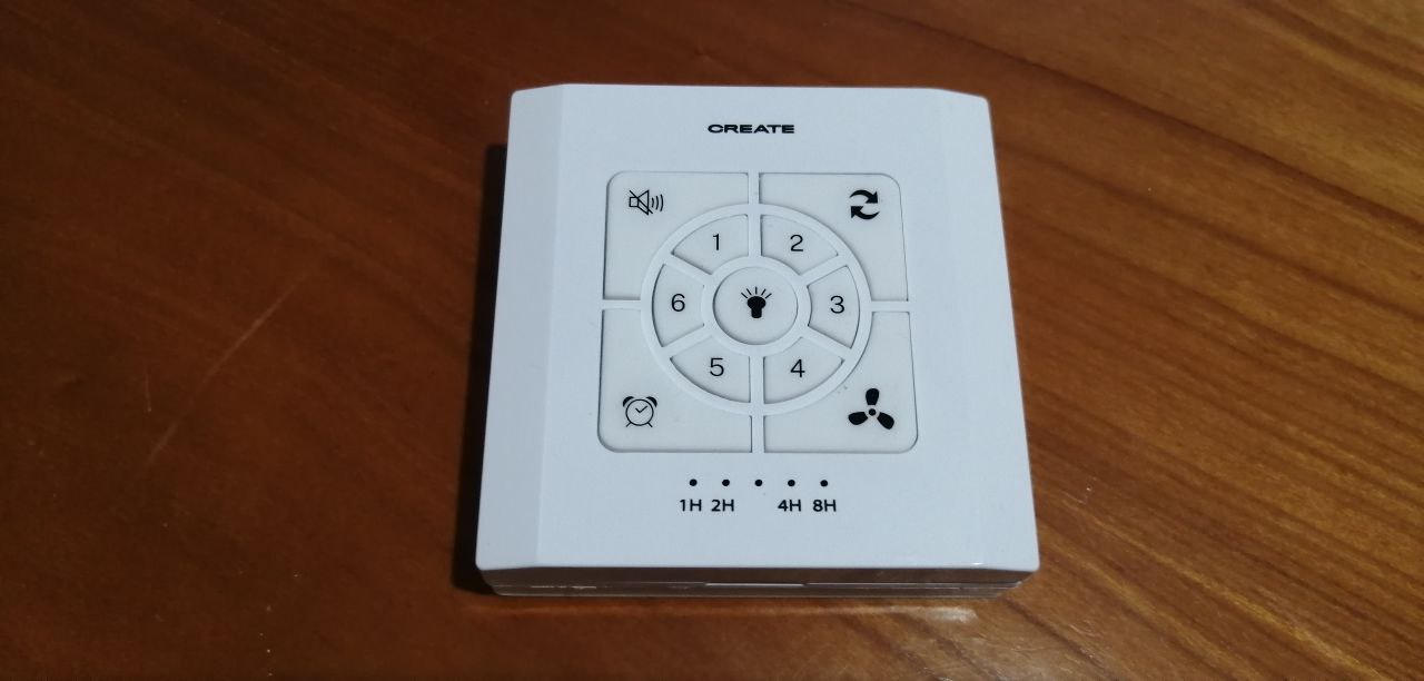 'CREATE Wind Calm' adapter ceiling fan remote control - Aufputzrahmen für Fernbedienung