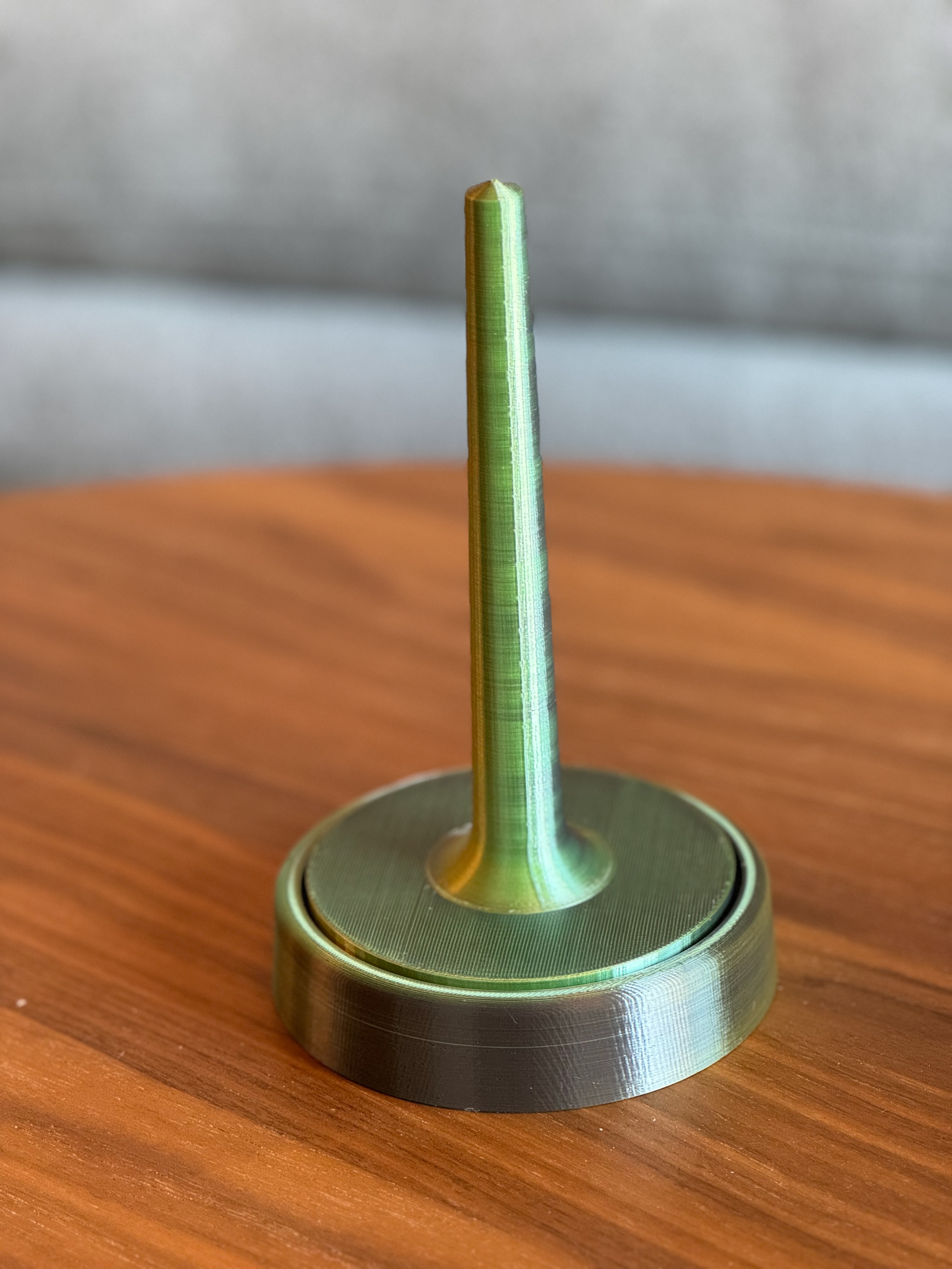 Yarn Spinner with stronger spindle peg 3D model thumbnail