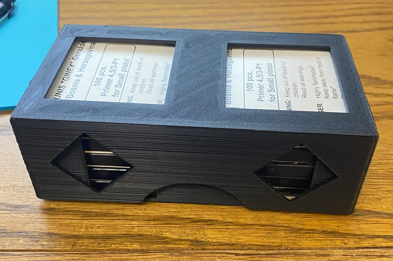 Reloading Primers storage box by QuietMike | Download free STL model ...